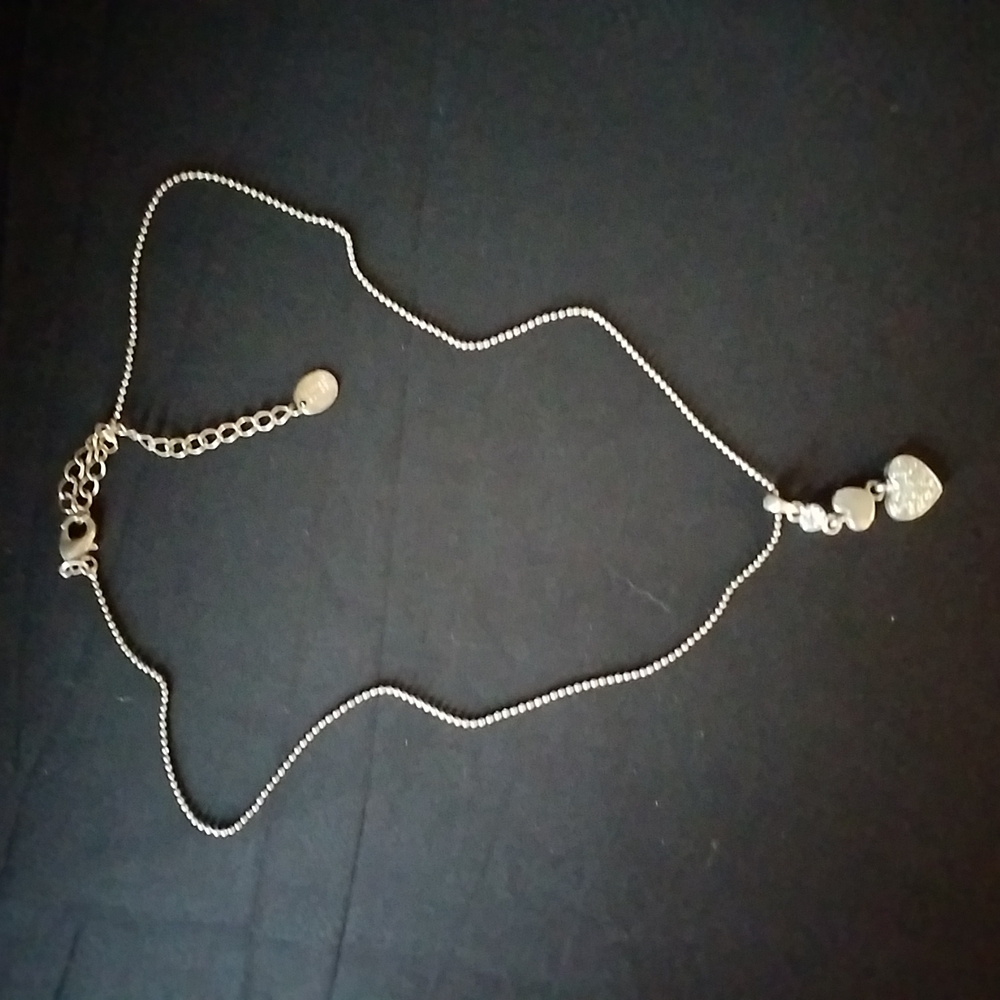 3/$25 CLAIRE'S TRIPLE HEART NECKLACE